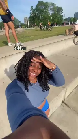 A post by @qdaedae on TikTok caption: GET YO A*** UP!!!! We going out on the pop out because it hot out…Let’s get some movement on this week and stay hydrated it’s still up in Chicago 🤪🏃🏾‍♀️ #gymgirl #gymmotivation #glutesworkout #girlswholift #summertimechi 