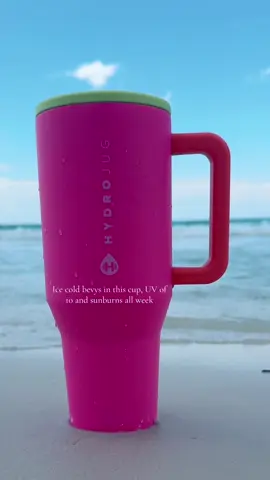 A post by @mirandaharness3 on TikTok caption: She’s a beauty, leak proof and keeping all of my drinks ice cold ☀️ #hydrojug #leakproofcup #icecold #beachvibes #beachaccessories #beachbagmusthaves #pinkgirly #girlthings #shopping #shoppinghaul #haultok #hauls 