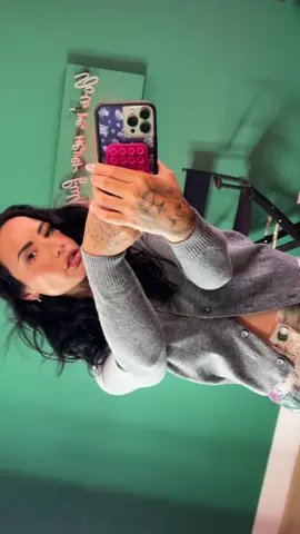 A post by @ddlovato on TikTok caption: @Addison on repeat 🖤