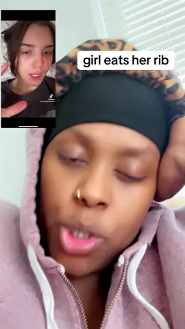 A post by @munayusufabdi on TikTok caption: She ate the meat off her own ribs 😭🥹🥹 #fyp #somalitiktok #somalitiktok12 #somali #fypage #fyp #fyp #fyp #fyp #fyp #fyp #fyp 