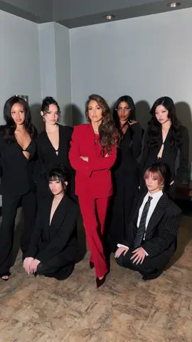 A post by @jessicaalba on TikTok caption: Did a little something… @KATSEYE 🖤🥀 #Katseye #Gabriela 