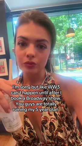 A post by @ariellejoymusic on TikTok caption: #fyp #singer #broadwayshow #broadway #singer #2025 #nyc #music 