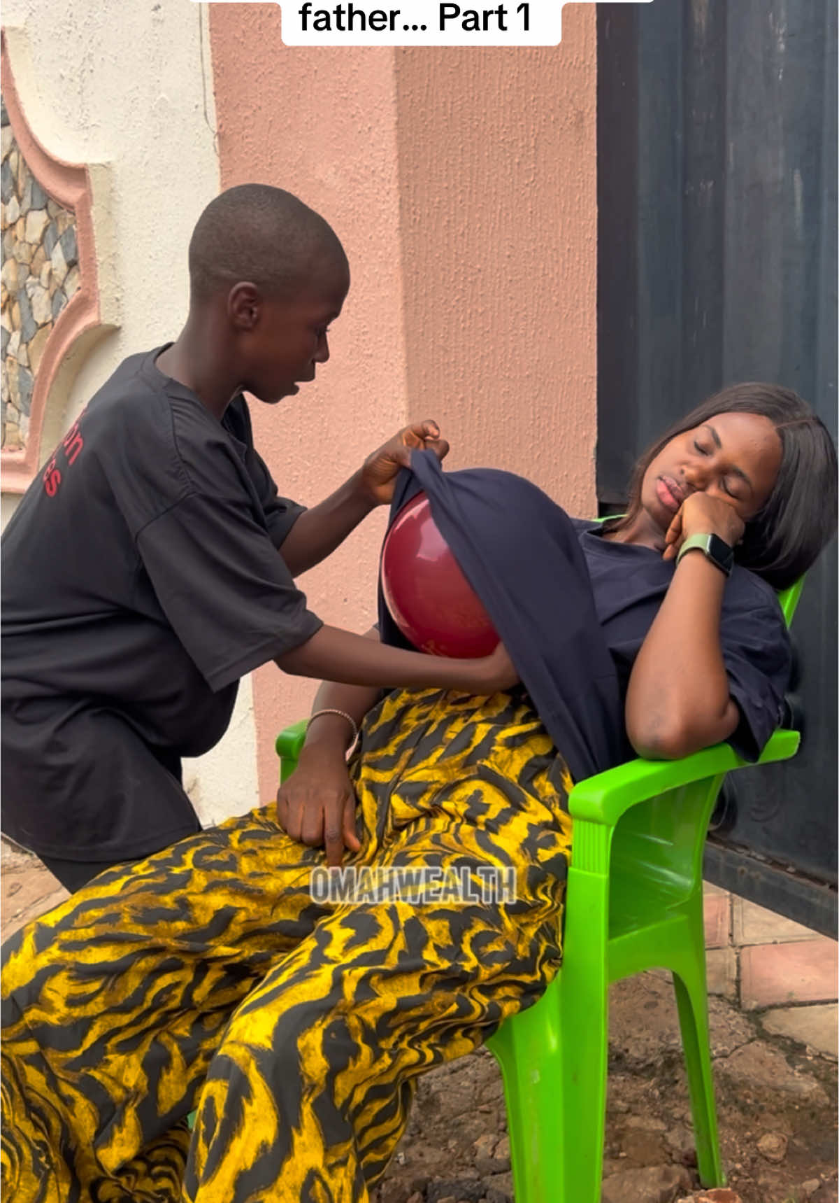 A post by @omahwealth.tv on TikTok caption: Because he wants to be a father #omahwealth 