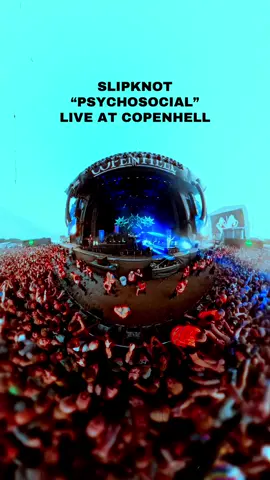 A post by @slipknot on TikTok caption: “Psychosocial” // @COPENHELL🤘   🎥  @danvirchow 