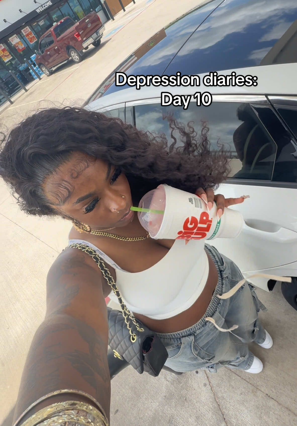 A post by @naaecash3 on TikTok caption: Comment some remedies I can use for this cold I hate taking medicine. Virtual hugs, love yall 🫂💋 #dayinthelife #DayInMyLife #dallascreator #dallasinfluencer #naaecash #depressiondiaries 