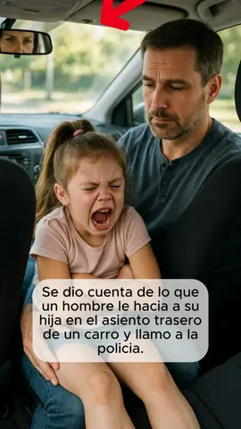 A post by @realstorytime777 on TikTok caption: Se dio cuenta de lo que un hombre le hacia a su hija en el asiento trasero de un carro y llamo a la policia #HistoriaReal #Adopcion #FamiliaEsFamilia #FinalInesperado #TikTokLatino #TeVaAHacerLlorar #FYP #Viral #familiaesfamilia❤️ #PadreDelAño #FamiliaElegida #HistoriasDeFamilia #AmorDeVerdad #amordeverdad #tendencia #viral