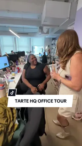 A post by @itsmaureenkelly on TikTok caption: Where all the magic happens!! @tarte cosmetics 💜