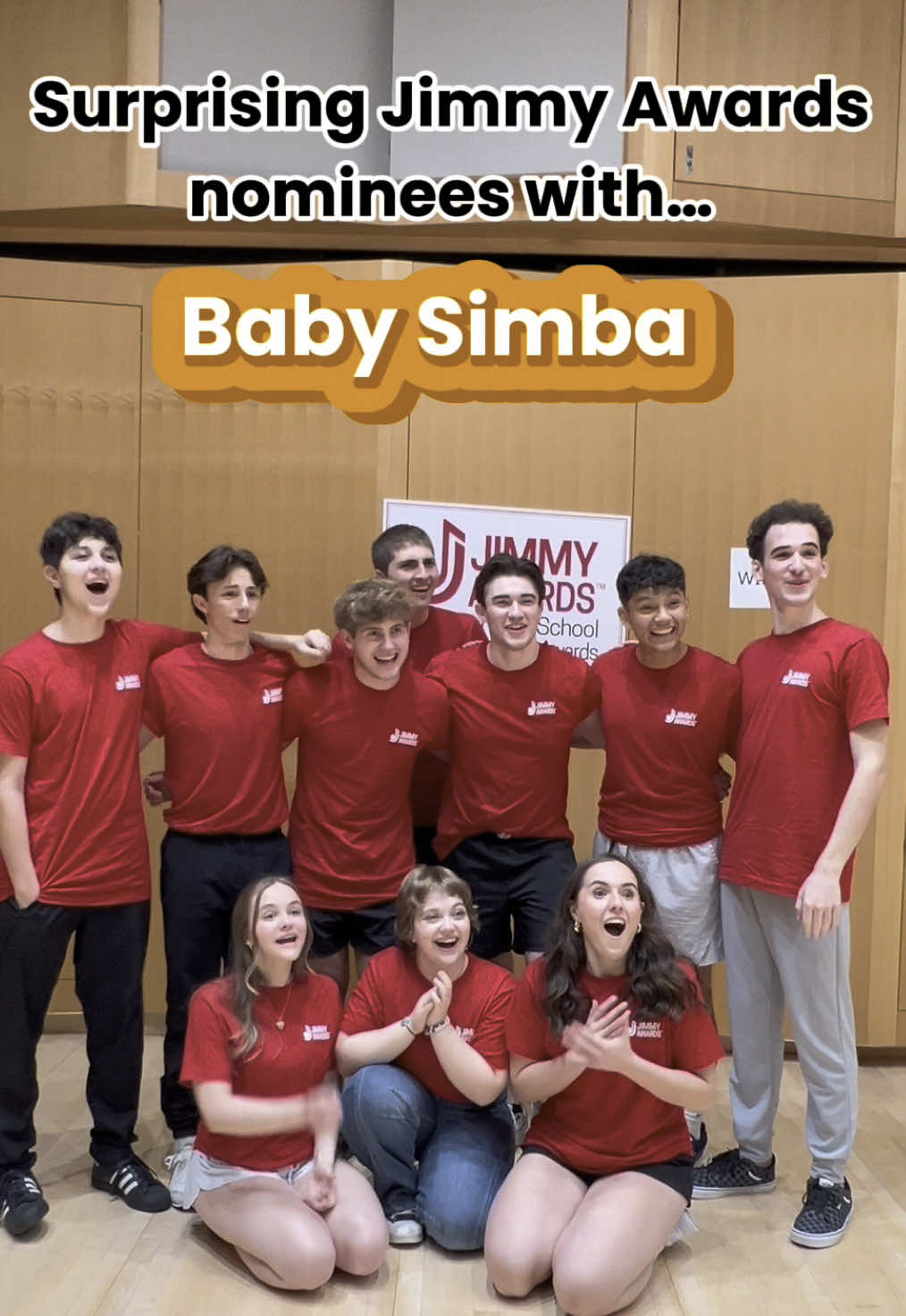 A post by @disneyonbroadway on TikTok caption: Everything the light touches... is the @jimmyawards! 🦁✨ We can't wait for this year's nominees to make their Broadway debut tonight at the Minskoff Theatre. 👏