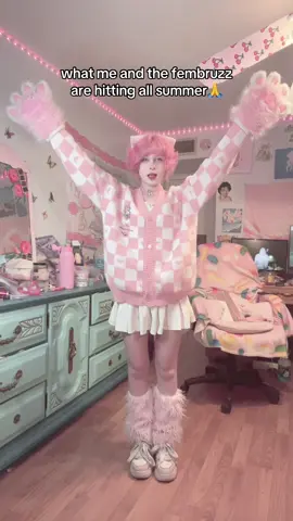 A post by @strawbabyboy on TikTok caption: this damn song,,, #femboy #fyp #femboytiktok #pink #kawaii #strawberry #fypシ #femboyfriday 