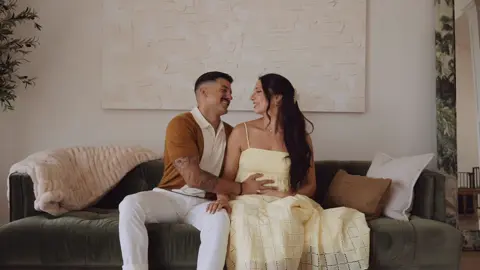 A post by @alexandramadison_ on TikTok caption: Baby is a….🩷💙