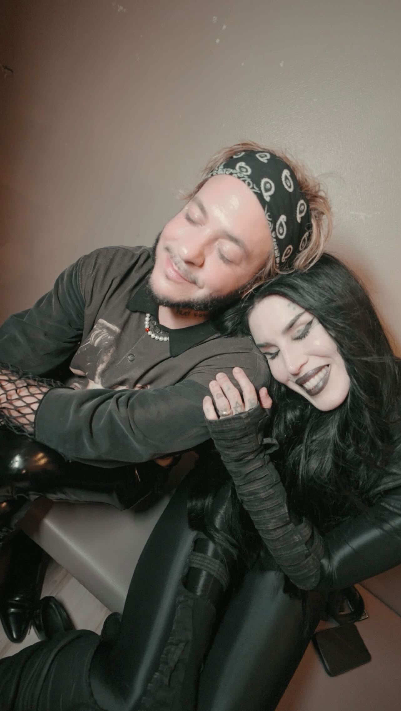 A post by @katvond on TikTok caption: Just a little Ferras appreciation moment from the Paris show! 🖤 Love this man’s vocals with all my heart. *special THANK YOU to Ferras for coming out and making a special appearance at this show! “Truth In Reverse” hit differently with you on stage with me. 🖤 #Ontour
