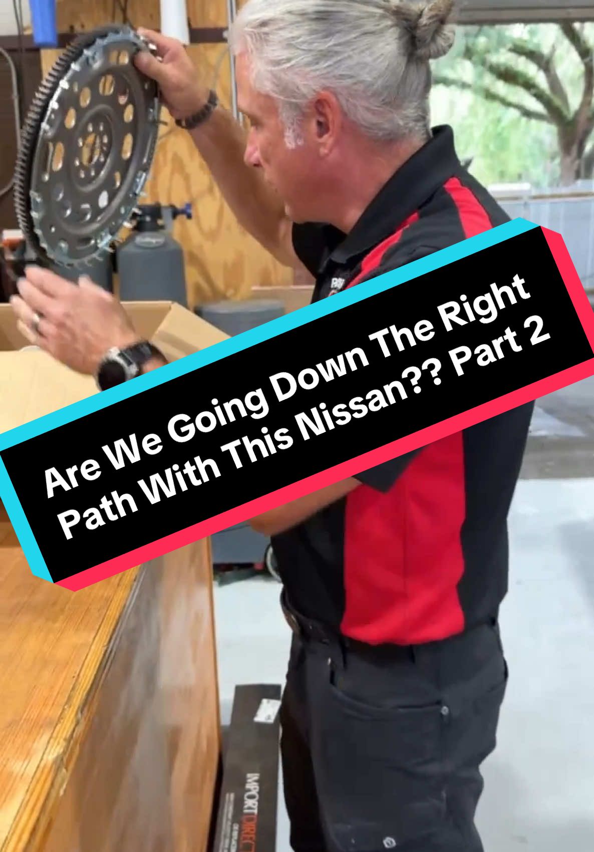 A post by @royaltyautoservice on TikTok caption: Replying to @Nick Perley The power of the scope! #mechanic #nissan #automotive #DIY #viral #fyp #foryou #mechaniclife 