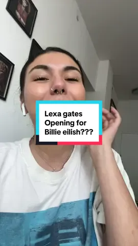 A post by @yourgirl.adalia on TikTok caption: #greenscreen @BILLIE EILISH @lexagates #billie #billiestan #fypシ゚viral #lexagates #billiesopener #hmhas #hmhastour 