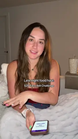 A post by @cooking4wifey on TikTok caption: I believe they call this “balling on a budget” @tacobell. Also we are addicted to ordering on their app now 🤣 it’s like taco roulette #TacoBellPartner
