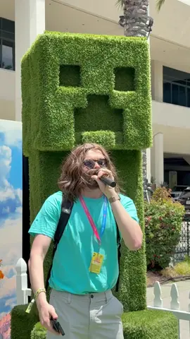 A post by @cg5beats on TikTok caption: I’m never singing in public again… #fyp #cg5 #minecraft @steak 