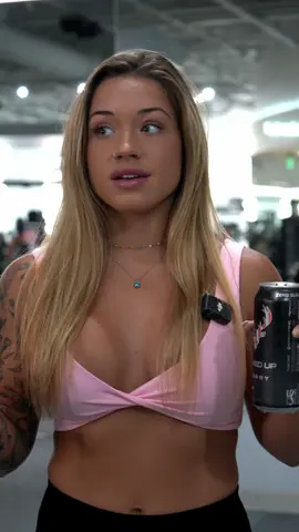 A post by @caleighmackenzie on TikTok caption: 45+45= 135 gym math.. @buckedupenergy @buckedup code: caleigh