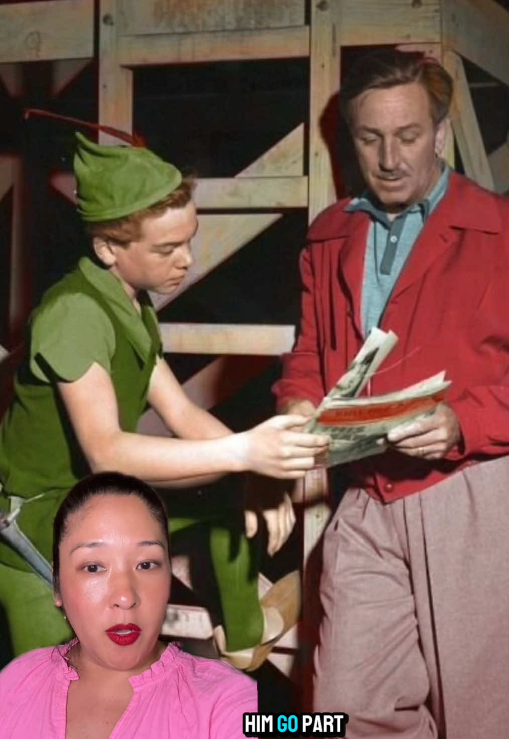 A post by @mesnarky on TikTok caption: Replying to @AyMiraBye Bobby Driscoll played Peter Pan, but he didn’t have a fairytale ending. 🎬⭐️💔 #entertainment #celebrity #oldhollywood #part2 #vintage #waltdisney #history #bobbydriscoll 