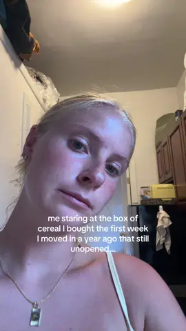 A post by @m00bie on TikTok caption: I’m attached to it now… now I’m moving out🥲