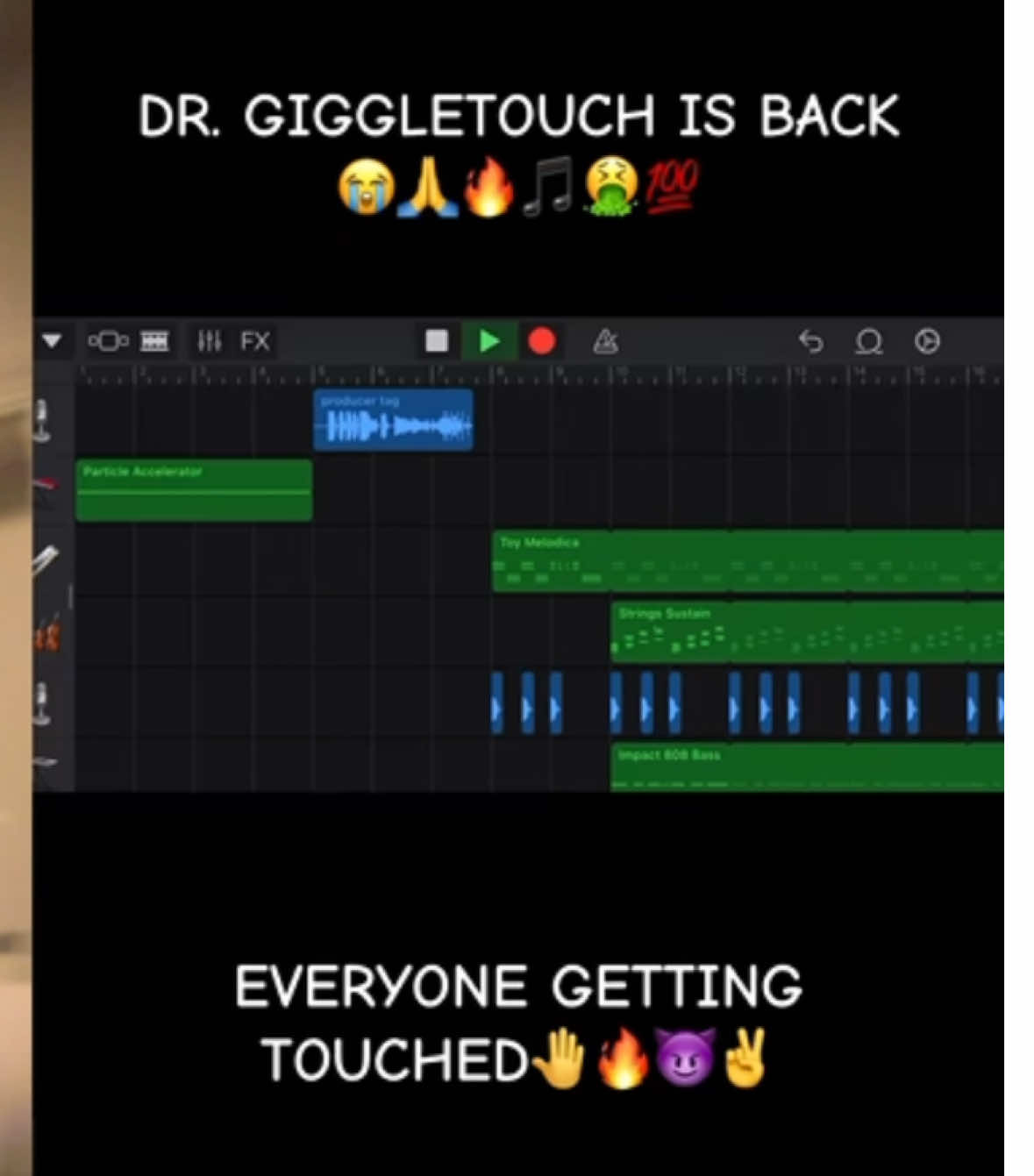 A post by @adbul_cisse on TikTok caption: #duet with @Dr. Giggletouch im calling this the brazilian brainrot beat #drgiggletouch #brazilian #beatbox