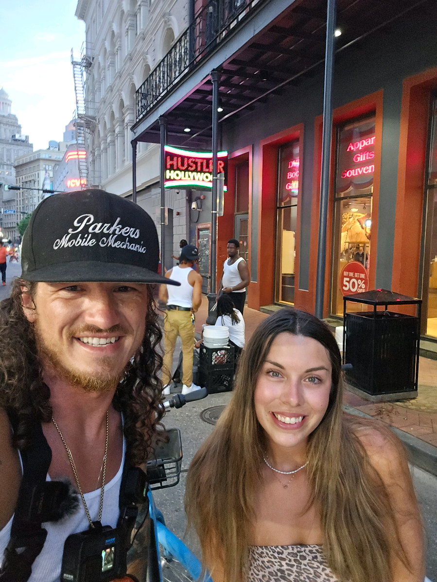 A post by @mattthemechanic43 on TikTok caption: Finally! It's exotic time! #fyp #love #funny #neworleans #laugh #exotic #dessert #tiktok @Bailey 