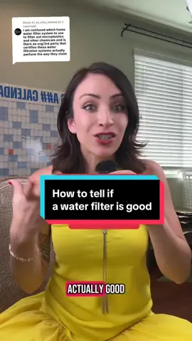 A post by @antiplasticlady on TikTok caption: Replying to @an_arky_named_kc I love 3rd party testing companies ! @Consumer Reports @Water Filter Guru and the @oasis.app is great too 👍👍👍👍 #waterfilter #microplastics #pfas 