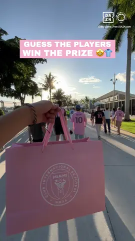 A post by @intermiamicf on TikTok caption: Only the biggest fans will get this one 👀 Guess the player & win big! 💗🖤 #fifaclubworldcup #imcf #MLS 