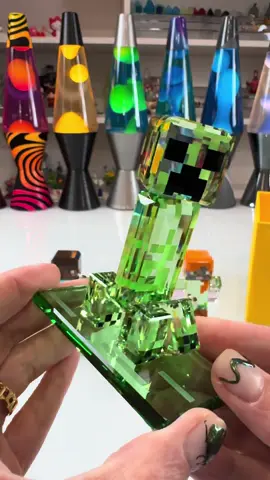 A post by @nathan_fox_was_here on TikTok caption: Minecraft X Swarovski @Minecraft @Swarovski #minecraft #swarovskiminecraft #swarovski #crystal 