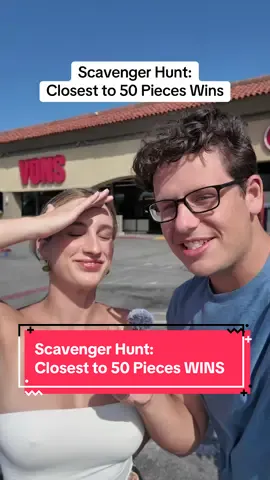 A post by @michael.dicostanzo on TikTok caption: Mackenzie with a WILD item choice here 😂🤷🏻‍♂️👀 #scavengerhunt #challenge 