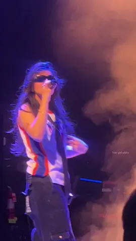 A post by @yourgirl.adalia on TikTok caption: @ari these our clips of Ari that I took when she opened for @Ness she was amazing and I can’t wait to see her on tour, see you in New York ❤️🙌🏻 hope you like this edit I made of you 🤪#ariabdul #ariabduledit #fyp #rockstar #concert 