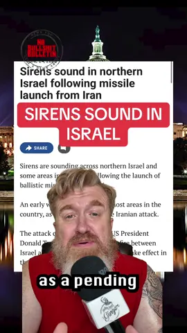 A post by @jolly_good_ginger on TikTok caption: Super shocking news: Donald Trump lied. Iran and Israel still at it - according to Israel anyways.
