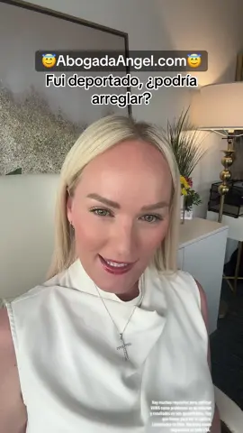 A post by @abogadaangel on TikTok caption: Si fue deportado en el pasado y está casado con ciudadano o residente, podría ser posible arreglar con VAWA 😇📞 800-259-5555 #abogadostiktok #abogadadeinmigracion #immigrationlaw #abogadaangel #casodeinmigracion #abogadosdetiktok #arreglarpapeles #documentos #immigration #immigrationlaw #unimosfamilias #weunitefamilies La firma de abogados Lisinski tiene sucede en Dublin, Ohio y se ocupe exclusiva exclusivamente de casos de inmigración federal ya que Angel Lisinski tiene licencia para practicar la ley estatal sólo en Ohio. Los resultados varían y no pueden ser garantizados. El éxito pasado no garantiza resultados futuros. Las publicaciones no constituyen asesoramiento jurídico. No todos califican.
