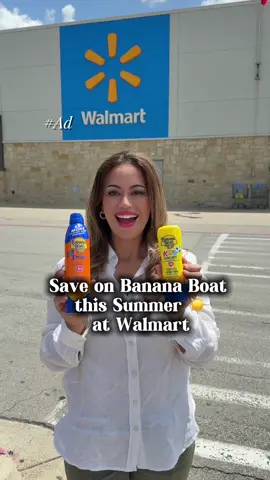 A post by @couponing4beginners on TikTok caption: @Banana Boat is a must have and these savings make it easy to stock up at Walmart!  Perfect for pool days, BBQs & family fun:  ✅ Pediatrician-tested  ✅ Sweat & water-resistant  ✅ Tear-free + gentle  🛒 Grab yours and claim your $3 Walmart Cash  👉🏼up to 2 products (excludes trial size & lip)  Valid through 7/31 or while coupons last!😃🙌🏼  #ad #BananaBoatPartner #ProtectTheFun #WalmartFinds
