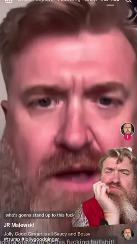 A post by @jolly_good_ginger on TikTok caption: “Talk it like you walk it” he says. Meanwhile - he lies about being in Afghanistan - you know, where I did deploy hahahahah