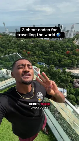A post by @jaykaizen on TikTok caption: 3 Cheat codes for travelling the world 🌎 #travel #thailand #spiritual  @Natural Shilajit Resin 