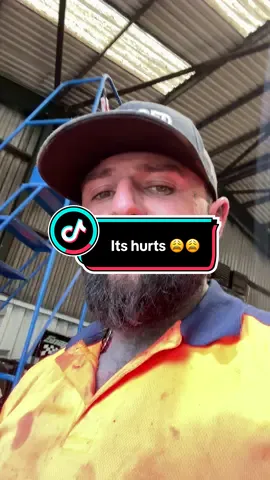 A post by @tattoooedtech1 on TikTok caption: It hurts 😩 #snaponvan #snapontools #mechanicsoftiktok #tattoooedtech #fyp #torquewrench #mobilemechanic 