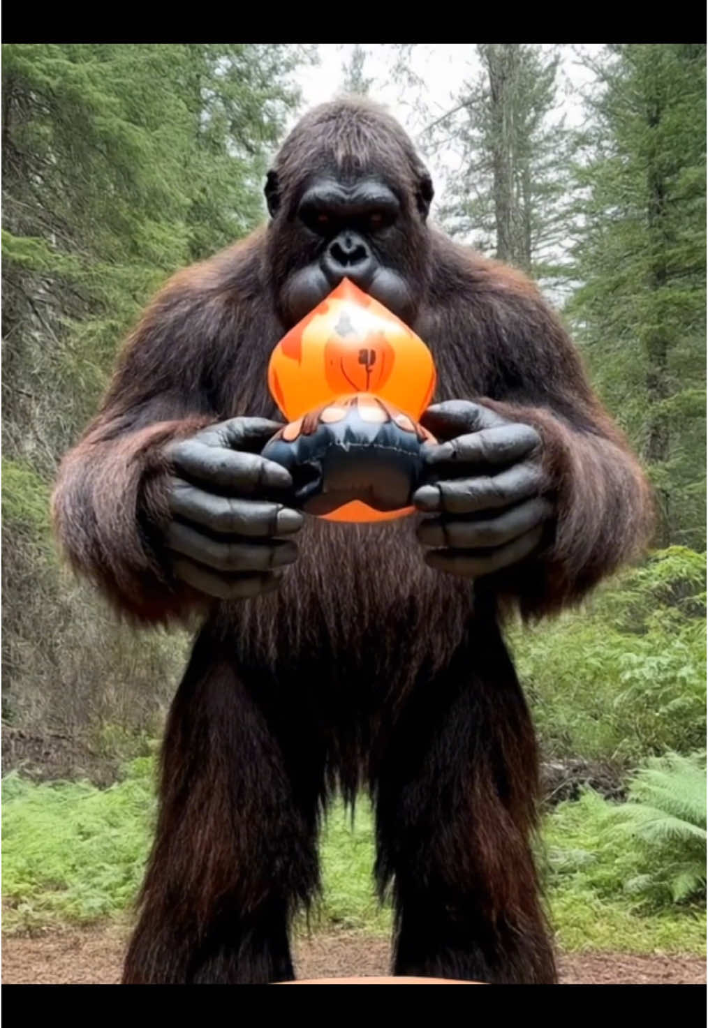 A post by @infinitecr8 on TikTok caption: Bigfoot Vlog Day 18. Unboxing #bigfoot #bigfootisreal #vlog #usa🇺🇸 #fyp #outdoors #bigfootvlog