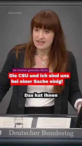 A post by @heidireichinnek on TikTok caption: Ich 🤝 CSU endlich einig!