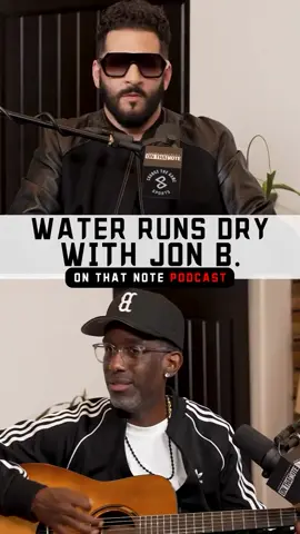 A post by @officialjonb1 on TikTok caption: @ShawnPStockman x Jon B | Water Runs Dry @On That Note w/ ShawnStockman  #JonB #boys2men 