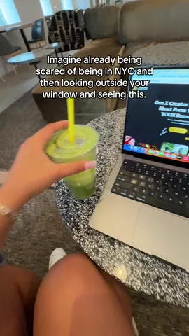 A post by @gabbyygonz on TikTok caption: Actually terrifying #nyc 
