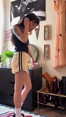 A post by @molotovgirl on TikTok caption: Mazzy save us from this heattt😣 🏷️: #OOTD #outfit #outfitoftheday #outfitinspo #outfitinspiration #outfitideas #fitinspo #fitinspiration #style #styleinspo #thrift #thrifted #secondhand #vintage #vintagefashion #vintageclothes #truevintage #vintagestyle #womenswear 