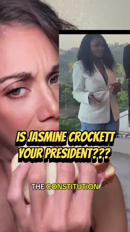 A post by @clerpatriot on TikTok caption: Wow how exciting for her I had no idea we voted for #jasminecrockett #texas to be president! #congress 