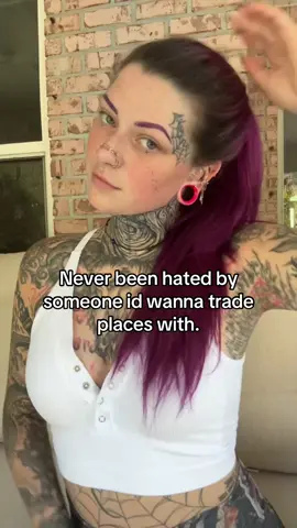 A post by @spdrlegs on TikTok caption: Idea creds from @aliya__marie_ 🥰 and LOOK AT THIS TOP FROM TIK TOK SHOP 😍😍🙌🏻  #spiderlegs #cosmetictattoo #fyp #relatable #facetattoo #nomakeup #newtop #foryoupage #viral 