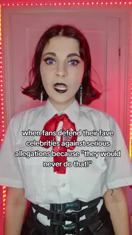 A post by @alittlebitalexia on TikTok caption: you do not know them beyond the public persona they present! this was made with a specific fanbase in mind but honestly I've seen this attitude so often #mukuroikusaba #mukuroikusabacosplay #danganronpa 