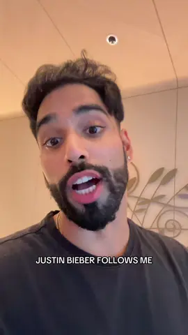 A post by @444pray on TikTok caption: JUSTIN BIEBER has entered the CHAT