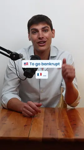 A post by @frenchteachercarlito on TikTok caption: “Faire faillite” = to go bankrupt 💸 Used with avoir, not être! 💬 Elle a fait faillite Want real-life French? 🎁 Link in bio for 7 free stories! #FrenchExpressions #FrenchInContext #FrancophileWomen #BusinessFrenchTip #LearnFrenchNaturally #FrenchGrammarInUse #ElegantFrenchLearning #FrenchWithCarlito