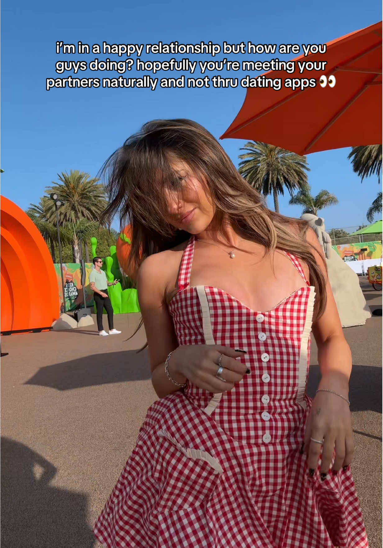 A post by @ellianawalmsley on TikTok caption: how are you guys doing out there 😭😭 it can be rough out here LOL #fyp #foryou #relationship #relatable #couple 
