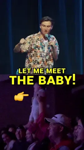 A post by @trevorwallace on TikTok caption: who would trust me with their baby 😭😭😭😭 - shoutout to the OG baby simba clip ➡️ @Matt Rife  - final tour dates ⬇️ Jun 26th Richmond, VA Jun 27th Bensalem, PA Jun 28th Washington, D.C.  trevorwallace(dot)com 🎟️