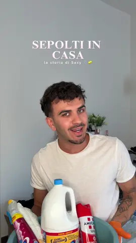 A post by @sasycacciatore on TikTok caption: Le pulizie post crisi di nervi >>> 
