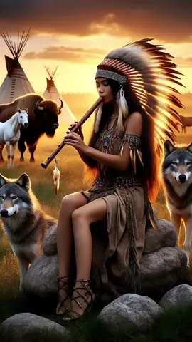 A post by @cyberclef on TikTok caption: Echoes of the Sacred Wind