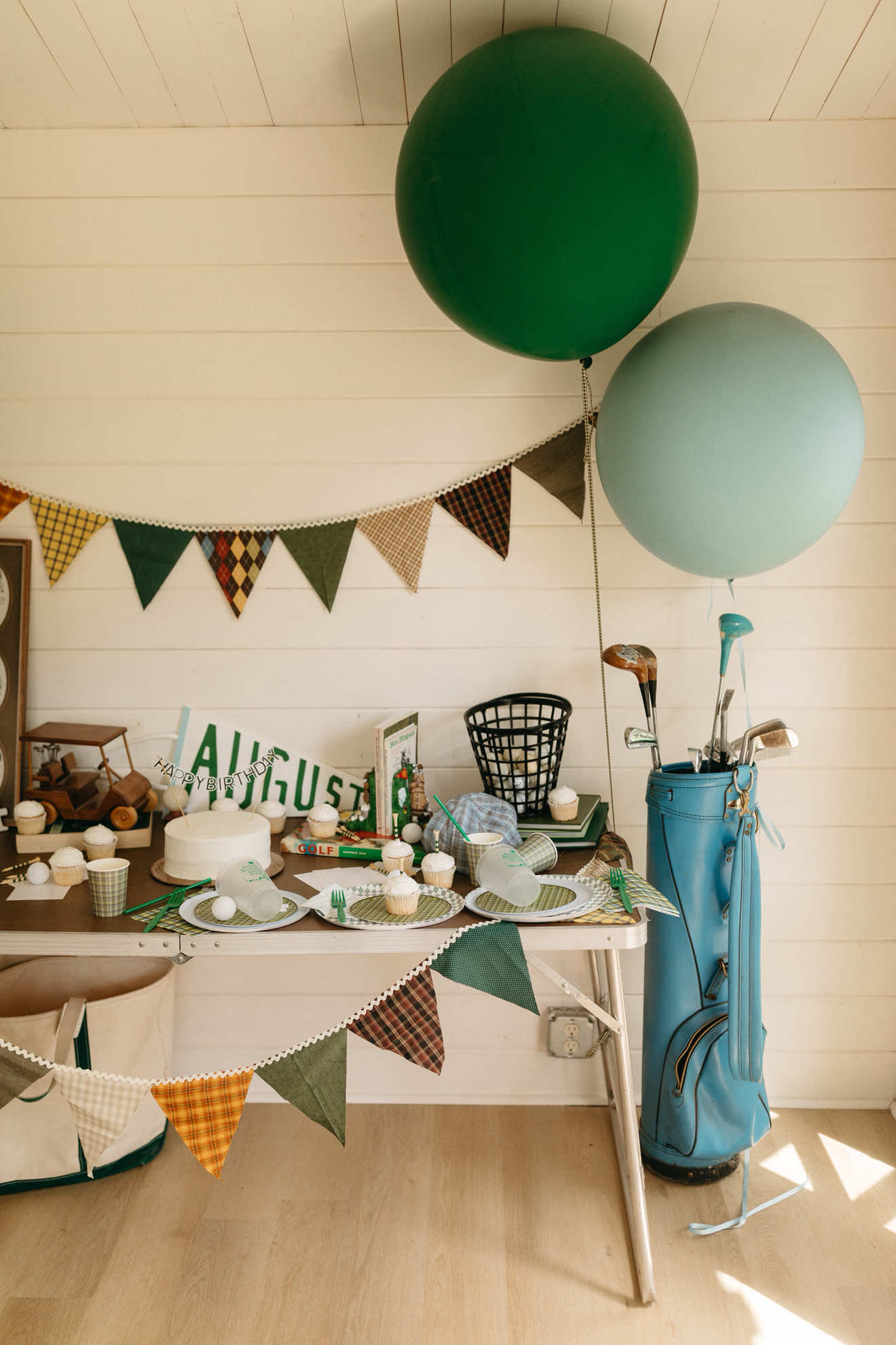 A post by @emilyfranciswheaton on TikTok caption: best day celebrating our boy!! ⛳️ couldn’t throw a party without @Evite they make party logistics simple so I can focus on the fun stuff like thrifting and diys! and they have the cutest in invites that fit every theme 🤍 #evite #evitepartner 